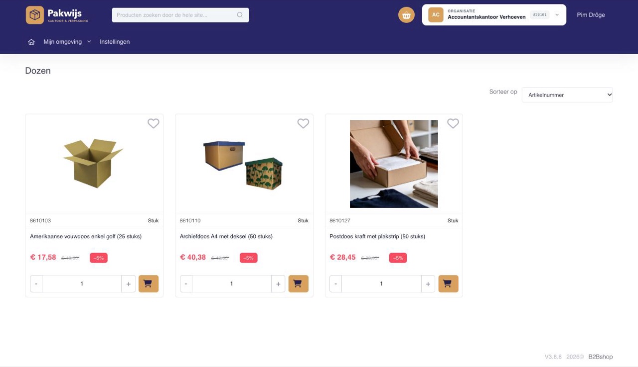 Categoriepagina Pakwijs